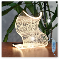 Dekoracyjna lampka LED Mini lampa na biurko szafkę Nowoczesna NA PREZENT