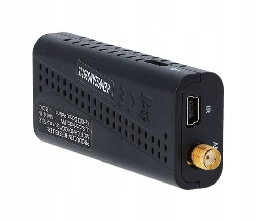 Dekoder Tuner DVB-T2 H.265 HEVC Opticum Air NS USB Czarny na Arena.pl