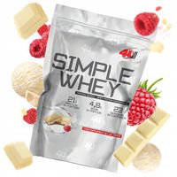 BIAŁKO WPC Serwatkowe WHEY Biała Czekolada Malina 700g ODŻYWKA