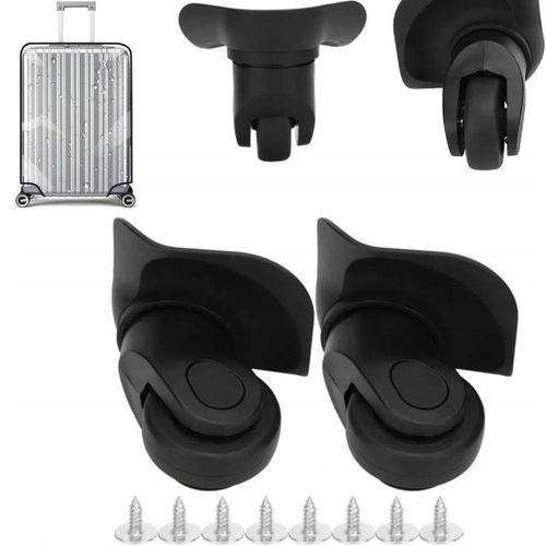 2 SZT CZARNE KÓŁKO DO WALIZKI CZĘŚCI WALIZEK TORBY A09 na Arena.pl