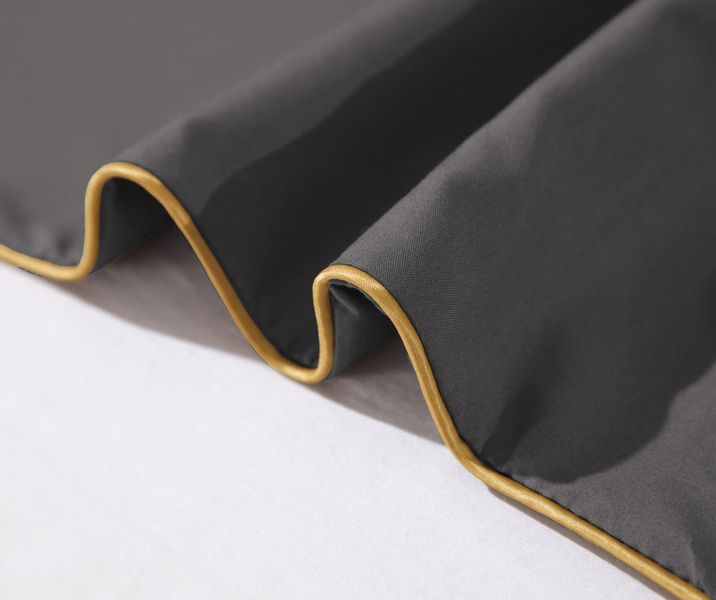 Pościel Z Haftem 160X200 Soft Grafitowa 2606 zdjęcie 4