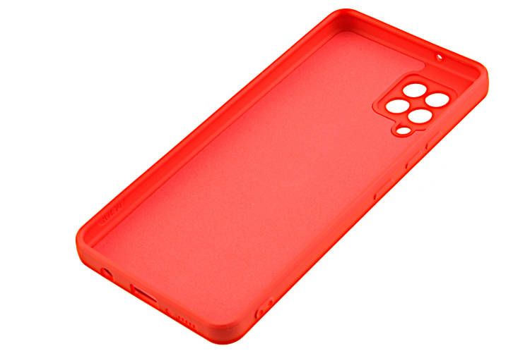 Etui Pastel Ring do Samsung Galaxy A42 5G czerwony zdjęcie 5
