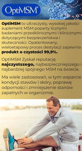 SIARKA MSM Amix Mocna Formuła 3000mg - Kapsułki najczystsza siarka OptiMSM na Arena.pl