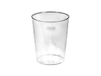 Kieliszki plastikowe do wódki transparentne, 50 szt.