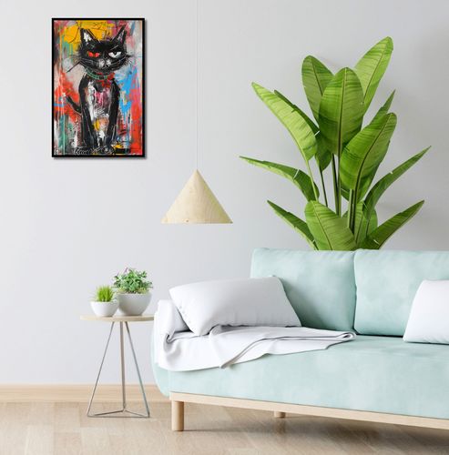 Plakat 40x60cm Gburowaty Kiciak na Arena.pl