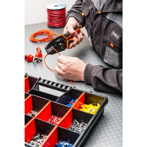 zaciskarka końcówek tulejkowych, średnica tulejek 0.5-16mm - t n01-506 na Arena.pl