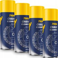 ZMYWACZ CZYŚCIK DO ŁAŃCUCHA ŁAŃCUCHÓW ROWEROWYCH SPRAY 4X 400ML MANNOL
