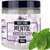 100% Drobny Mentol Krystaliczny | AROMATERAPIA | SAUNA | 100g