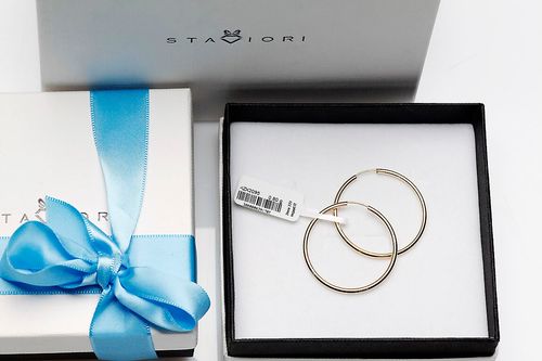 złote kolczyki koła 3cm próba 333 na Arena.pl