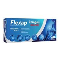 Flexap flexactiv Kolagen morski CHONDROITYNA GLUKOZAMINA, 60 kaps.