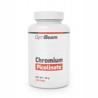 PIKOLINIAN CHROMU ODCHUDZANIE METABOLIZM REGULUJE APETYT - GymBeam 120 tab.