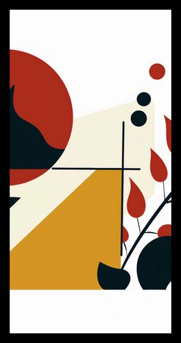 Plakat 50x100cm Ogień i Flora na Arena.pl