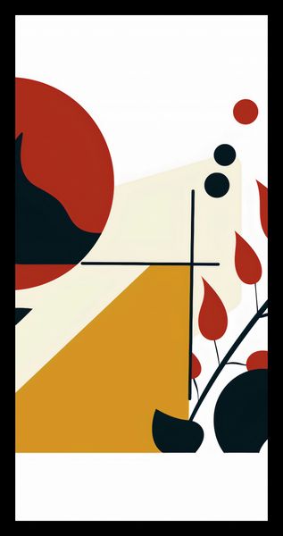 Plakat 50x100cm Ogień i Flora zdjęcie 2