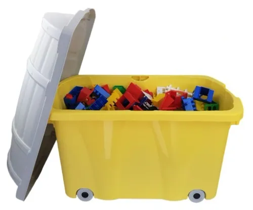 KLOCKI KONSTRUKCYJNE 500 w POJEMNIKU POLSKIE DUŻE na Arena.pl