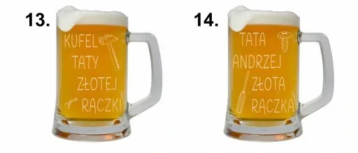 KUFEL DO PIWA PREZENT DLA TATY NA DZIEŃ OJCA Z GRAWEREM zdjęcie 14