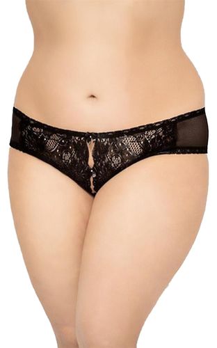 stringi plus size 2469 softline czarny xl na Arena.pl