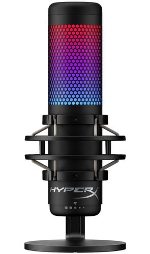 Mikrofon HyperX QuadCast S USB, podświetlenie RGB LED, streaming, gaming, podcasty, 4P5P7AA na Arena.pl