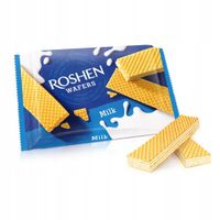 Roshen Wafers Wafle z nadzieniem mlecznym 72 g