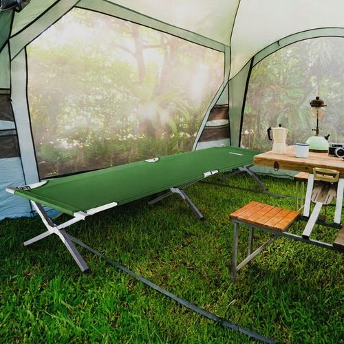 ŁÓŻKO POLOWE TURYSTYCZNE SKŁADANE KANADYJKA LEŻAK PRZENOŚNY OUTTEC na Arena.pl