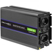 QOLTEC PRZETWORNICA 4000W USB 12V NA 230V MODYFIKOWANA FALA