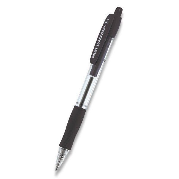 Długopis Super Grip Czarny Pilot A'12 4713 zdjęcie 6