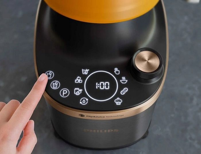 Blender z modułem sokowirówki Philips HR3770/00 Flip&Juice 1500W zdjęcie 14