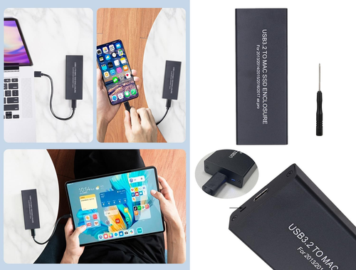 Obudowa SSD MacBook Air Pro 2013-2017 USB 3.2 USB C 20Gbps na Arena.pl