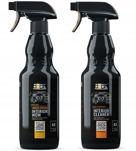 ADBL Zestaw Do Czyszczenia Plastików Interior Cleaner Dressing Interior WOW na Arena.pl
