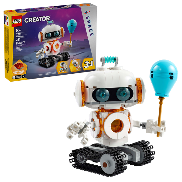 LEGO Creator 3w1 Kosmiczny robot pies rakieta 31164 zdjęcie 1