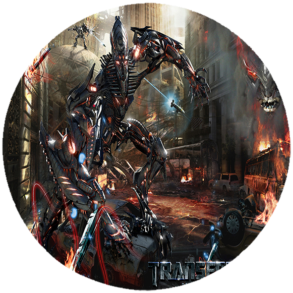 Opłatek na tort Transformers zdjęcie 1