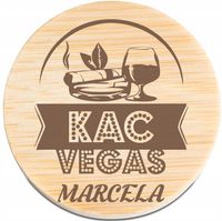 OTWIERACZ do piwa DREWNIANY personalizacja grawer kawalerski kac vegas