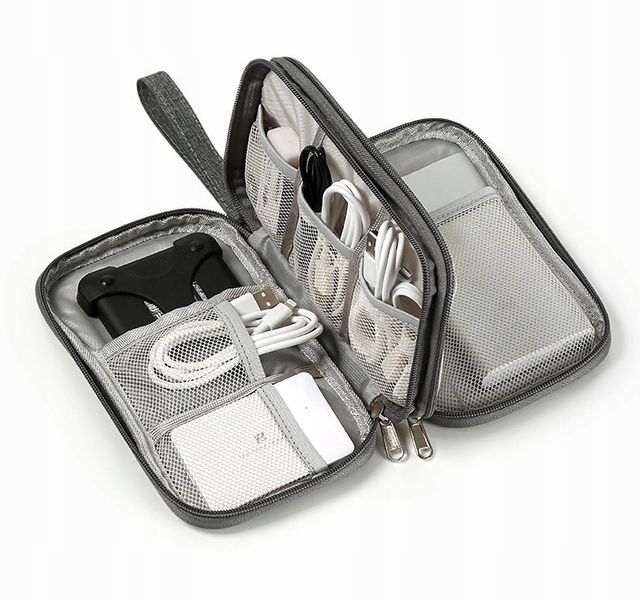 Organizer Na Ładowarki Na Kable Etui Podróżne Usb zdjęcie 10