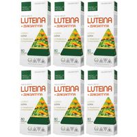 6xMEDICA HERBS Luteina + Zeaksantyna 80 kaps.