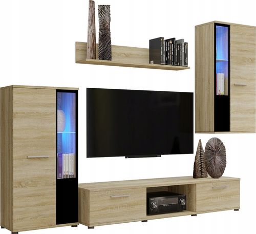 Meblościanka CUBE biały mat meble pokojowe na Arena.pl