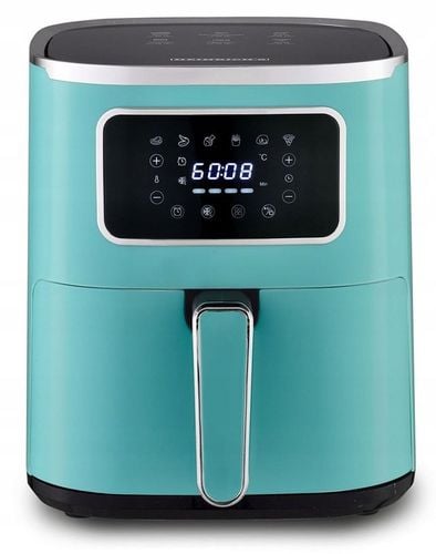 Duża BEZTŁUSZCZOWA FRYTKOWNICA Air Fryer 5L AIRFRYER 1450W 6 Programów na Arena.pl