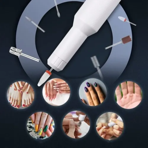 Mini Frezarka do Paznokci Manicure Zestaw 20000RPM na Arena.pl
