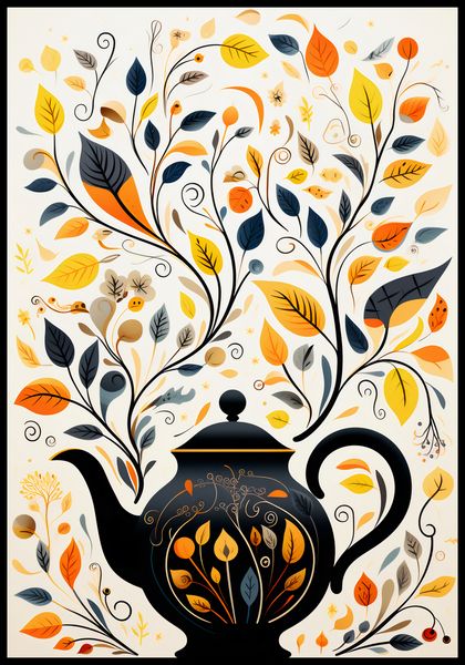 Plakat 68x98cm Jesienna Melodia zdjęcie 2