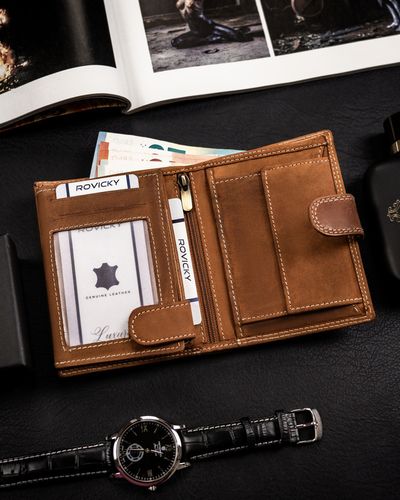 Męski stylowy portfel z indywidualnym wzorem na Arena.pl