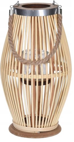 LAMPION BAMBUSOWY RATTANOWY LATARNIA 60 CM na Arena.pl