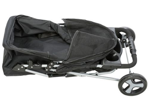 Wózek spacerowy dla psów kotów starszych chorych Trixie 47x100x80cm czarny na Arena.pl