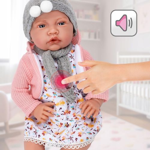 LALKA BOBAS DUŻA INTERAKTYWNA REALISTYCZNA SMOCZEK KINDERPLAY MÓWI 41CM na Arena.pl