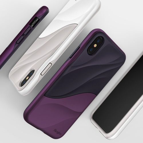 ETUI IPHONE X 10 RINGKE WAVE + SZKŁO BENKS 3D na Arena.pl