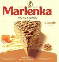 MARLENKA Tort Miodowo-Orzechowy 800 g Ciasto na Święta Miodownik