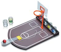 Imprezowa KOSZYKÓWKA - Plansza do Gry z 6 Kieliszkami