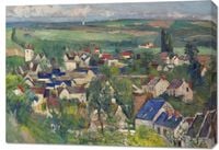 Obraz 100x70cm Auvers, Panoramic View, Paul Cezanne Vintage Salon