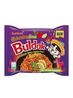 Buldak samyang zupka ostra koreańska ramen chicken habanero lime fioletowa hot chicken ramen limonka 135g