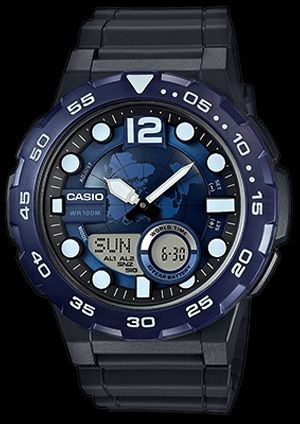 Casio AEQ-100W-2AVEF INTROX - 10BAR+ PUDEŁKO na Arena.pl