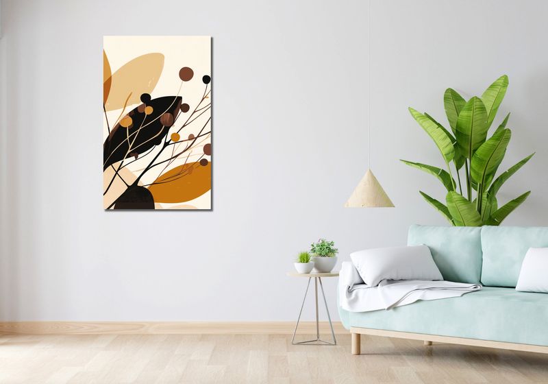 Obraz 60x100cm Jesienne Sylwety zdjęcie 2
