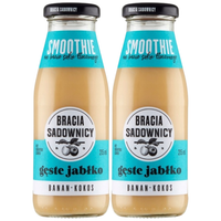 Bracia Sadownicy Smoothie gęste jabłko banan kokos 215 ml x 2 sztuk