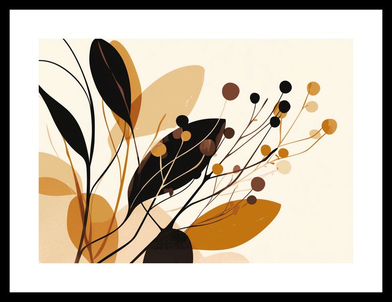 Plakat 35x25cm Jesienne Sylwety zdjęcie 3